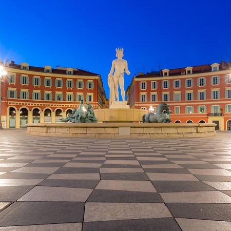 Le 323 Prom - 2 Chambres - Ac - Parking - Tram Et Supermarche Proches - Front De Mer Nice Buitenkant foto