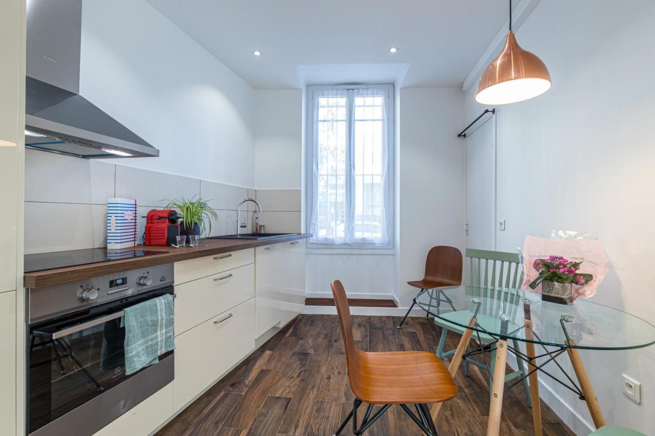 Le 323 Prom - 2 Chambres - Ac - Parking - Tram Et Supermarche Proches - Front De Mer Nice Buitenkant foto