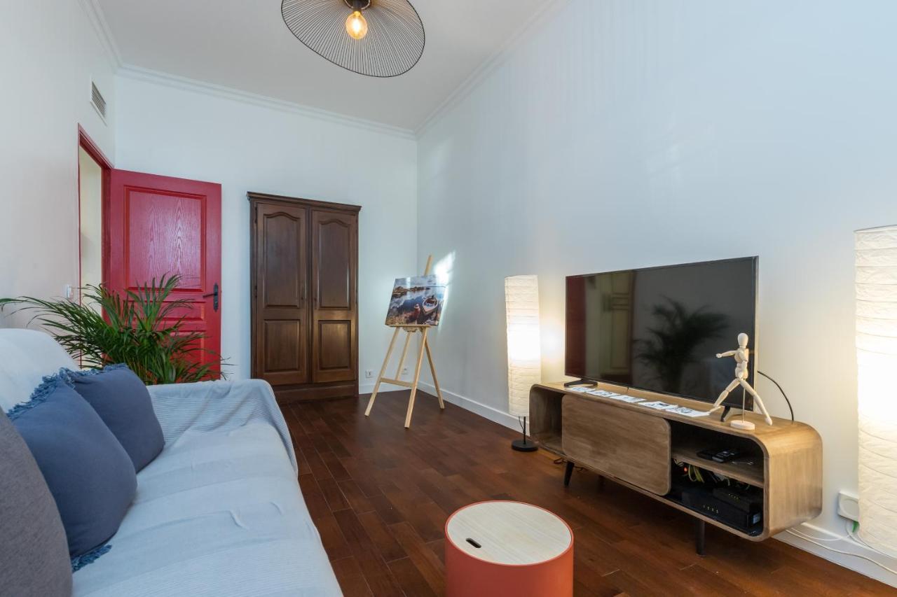 Le 323 Prom - 2 Chambres - Ac - Parking - Tram Et Supermarche Proches - Front De Mer Nice Buitenkant foto