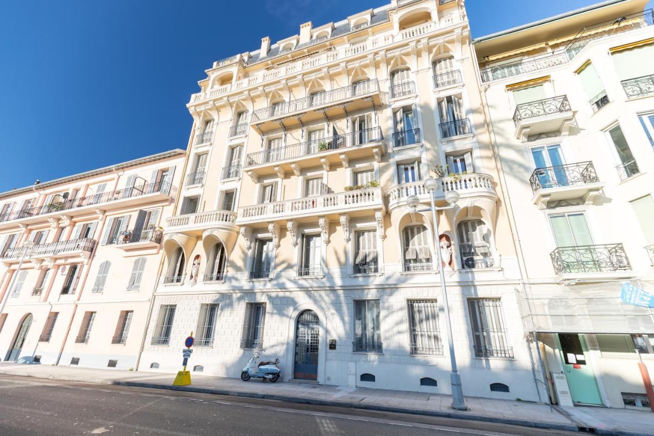 Le 323 Prom - 2 Chambres - Ac - Parking - Tram Et Supermarche Proches - Front De Mer Nice Buitenkant foto