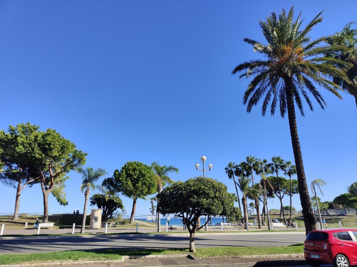 Le 323 Prom - 2 Chambres - Ac - Parking - Tram Et Supermarche Proches - Front De Mer Nice Buitenkant foto